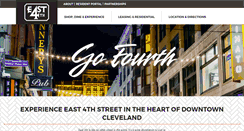 Desktop Screenshot of east4thstreet.com