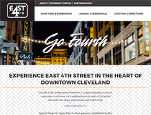 Tablet Screenshot of east4thstreet.com